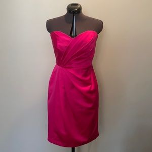 Strapless Satin Party/Cocktail Dress Size 6
